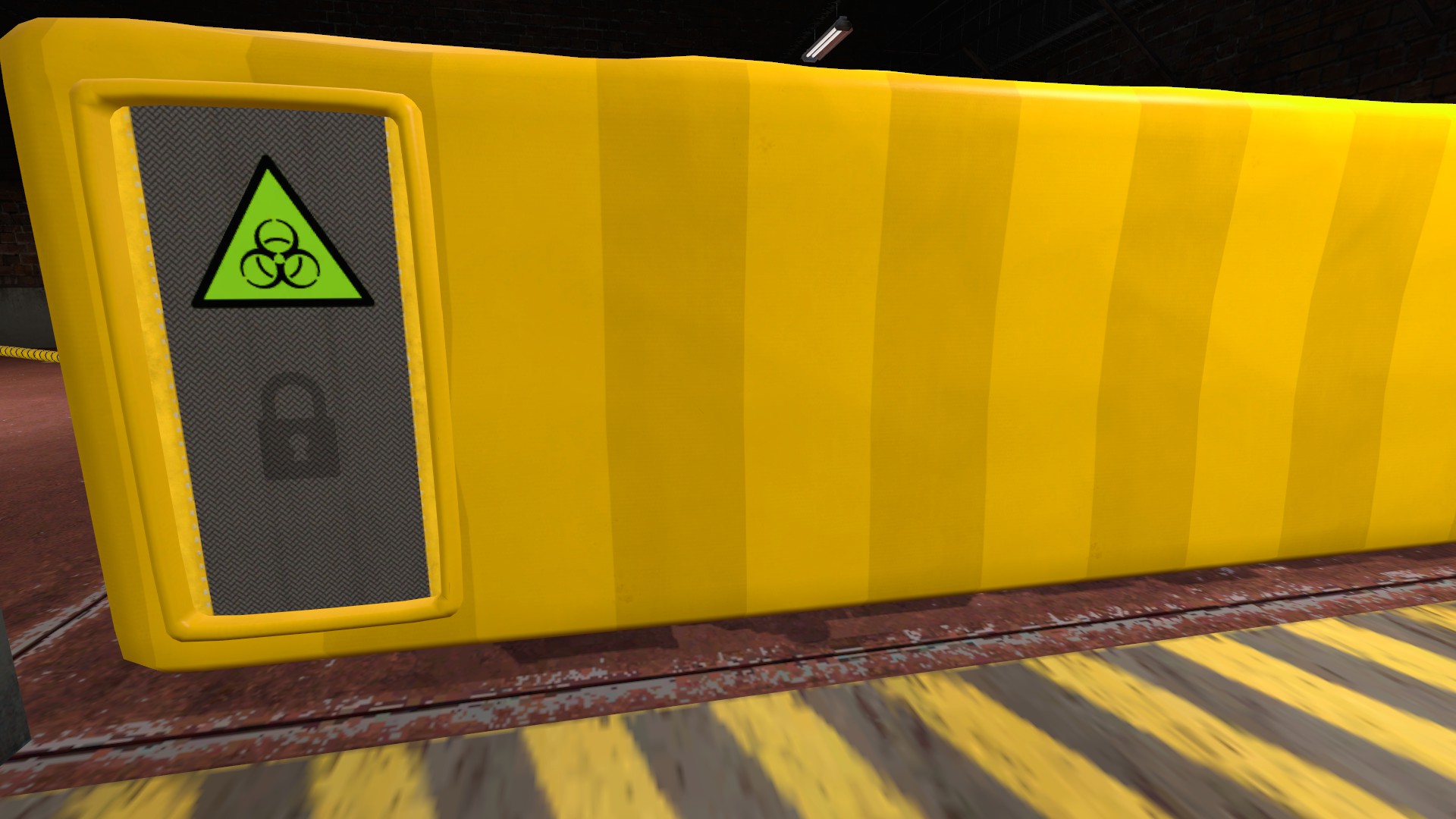 Voici un aperçu de l'extérieur de la tente.